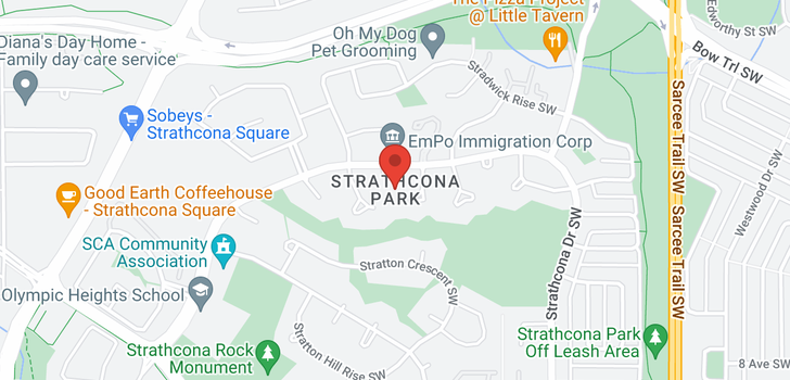 map of 101 STRATHEARN GD SW